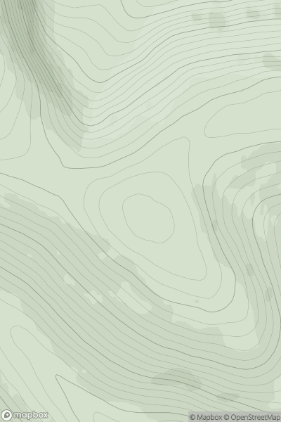 Thumbnail image for Wester Hill [Braemar to Montrose] showing contour plot for surrounding peak